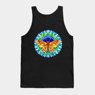 Butterfly Art - Vibrant Geometric Tank Top